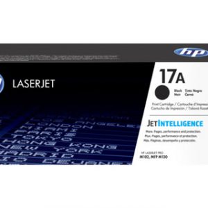 HP 17A BLACK ORIGINAL LASERJET TONER CARTRIDGEHP LJ M102/M130 MFP BLACK CRTG – Image 1