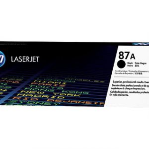 HP 87A BLACK ORIGINAL LASERJET TONER CARTRIDGEHP LJ M527 MFP/M506/M501 BLACK
CRTG – Image 1