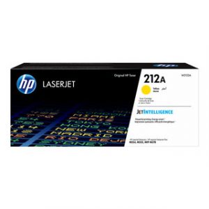 HP 212A YELLOW ORIGINAL LASERJET TONER CARTRIDGE
4500 PAGES POUR CLJ M555/M554/M578 – Image 1