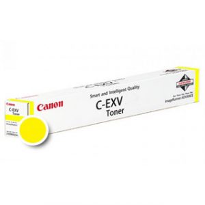 CANON C-EXV54 TONER YELLOW- YIELD:8,500 PAGES – Image 1