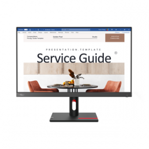 LENOVO S24I-30-20 23.8" MONITOR, IPS PANEL ,1920 X 1080, INPUT
CONNECTORS-VGA+HDMI 1.4 ,CABLES – Image 1