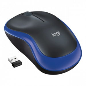 LOGITECH WIRELESS MOUSE M185 BLUE 12M – Image 1