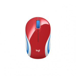 LOGITECH MINI MOUSE M187 ROUGE – Image 1