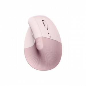 LOGITECH LIFT VERTICAL ERGONOMIC MOUSE - ROSE/DARK ROSE - 2.4GHZ/BT - – Image 1