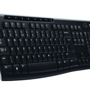 LOGITECH WIRELESS KEYBOARD K270, FRENCH LAYOUT – Image 1