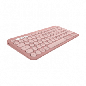 LOGITECH PEBBLE KEYS 2 K380S - TONAL ROSE - FRA - BT -UNIVERSAL 12M – Image 1