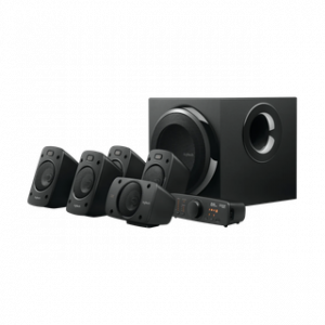 LOGITECH SURROUND SOUND SPEAKERS Z906 - N/A - DIGITAL - N/A - C7 C8 WITH UK PLUG
ON AC CABLE – Image 1