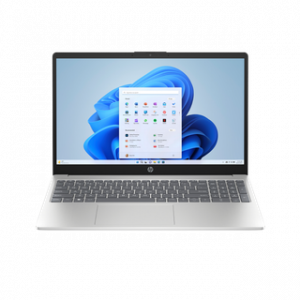 HP 15 AMD R5-7520U (COPILOT) 15,6" 8GO 512GO SSD W11H NATURAL SILVER 12M – Image 1