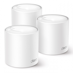 TPLINK MESH AX3000 WHOLE HOME MESH WI-FI 6 3 PACKS – Image 1