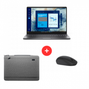 PROMO DELL PRO 16 PC16250 CORE5-120U 16'' 8G 512G SSD UBUNTU GRIS 36M+WIRLSS
MOUSE-WM126+SACOCHE CV4 – Image 1