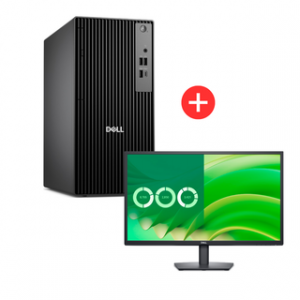 DELL DESKTOP TWR PRO QCT1250 I7-14700 8GO 512GO SSD WINDOWS 11 PRO NOIR 36MOIS – Image 1