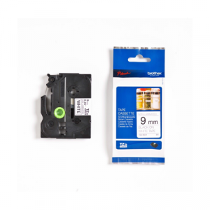 BROTHER RUBAN NOIR - BLANC 9MM – Image 1