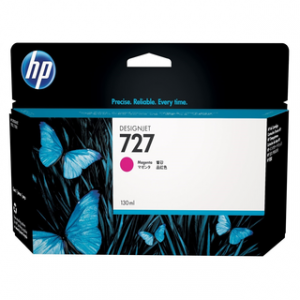 HP 727 130-ML MAGENTA DESIGNJET INK CARTRIDGEHP DESIGNJET T1500/T2500/T920 – Image 1