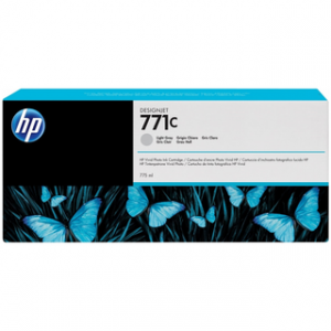 HP 771C 775-ML LIGHT GRAY DESIGNJET INK CARTRIDGEHP DESIGNJET Z6800 – Image 1