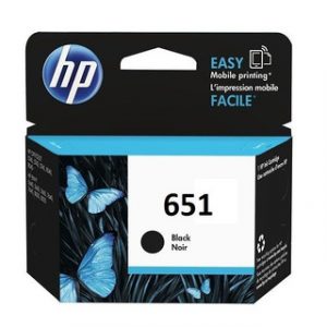 HP 651 BLACK ORIGINAL INK ADVANTAGE CARTRIDGEOFFICEJET 202/252/ INK ADVANTAGE
5575 – Image 1