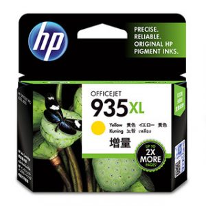 HP 935XL HIGH YIELD YELLOW ORIGINAL INK CARTRIDGEHP OFFICEJET 6820/6230 – Image 1
