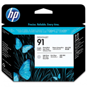 HP 91 PHOTO BLACK/LIGHT GRAY DESIGNJET PRINTHEADHP DESIGNJET Z6100 – Image 1