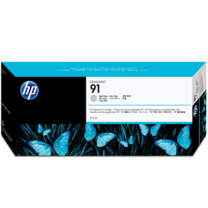 HP 91 775-ML LIGHT GRAY DESIGNJET PIGMENT CARTRIDGHP DESIGNJET Z6100 – Image 1