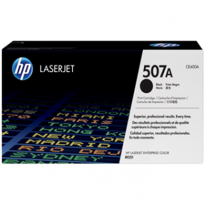 HP 507A BLACK ORIGINAL LASERJET TONER CARTRIDGEHP LJC MFP M575/M570/M551 BLACK
CRTG – Image 1