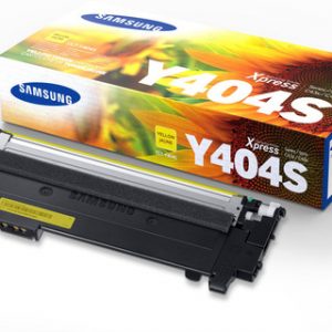 SAMSUNG CLT-Y404S YELLOW TONER CARTRICLT-Y404S/XSG – Image 1