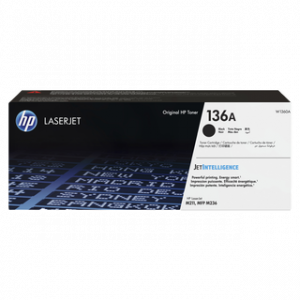 HP 136A BLACK ORIGINAL LASERJET TONER CARTRIDGE 1150 PAGES POUR M211 M236 3 MOIS – Image 1
