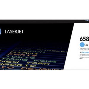 HP 658A CYAN LASERJET TONER CARTRIDGE POUR CLJ M751DN 6000 PAGES – Image 1